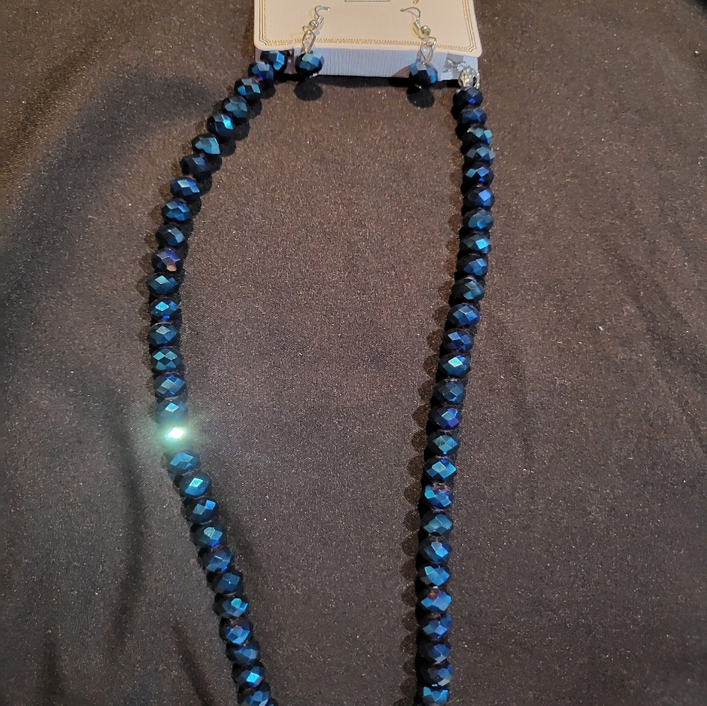 Chloe Accessory Neckless w/ matching earrings